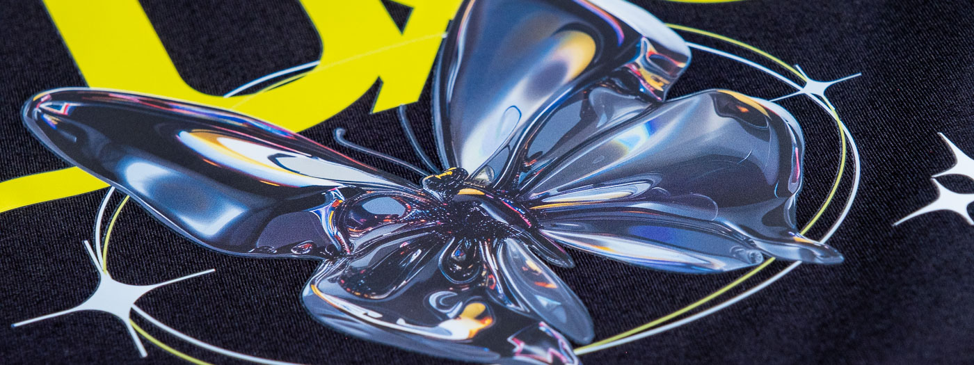 Gallery image — Luxe butterfly design transfer